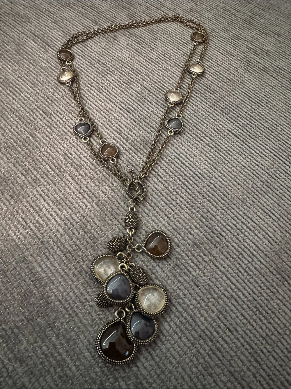 Set of 5 Lia Sophia Necklaces – Costume Jewelry